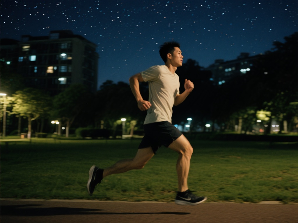 星空下的体育:夜晚运动带来的独特魅力 (星空下的体育:夜晚运动绽放的独特魅力与激情) 以夜跑为例,小李是一位普通的上班族,白天忙于工作,