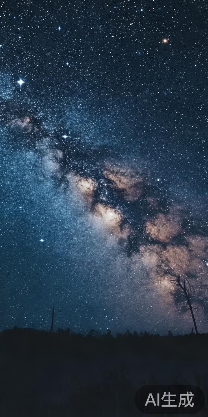 想象一下，星空璀璨的夜晚，天象的微妙变化似乎也在暗